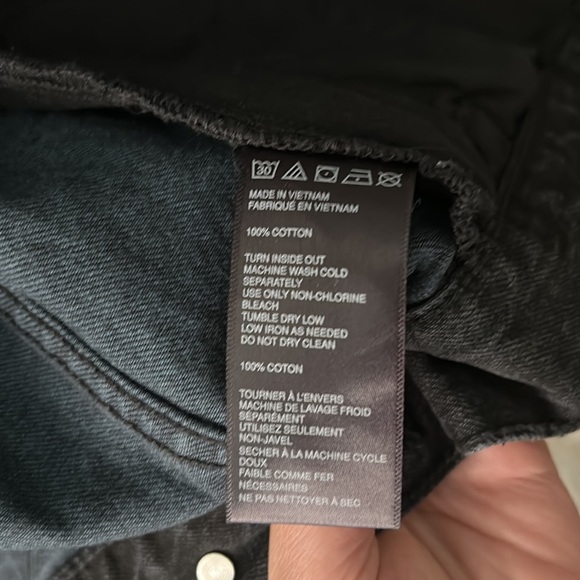 BDG Urban Outfitters YouTube Black Denim Jacket - Picture 6 of 6